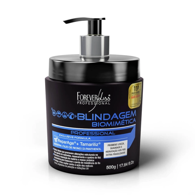 Produto Blindagem Capilar Biomimética Passo Único Forever Liss 500g-inativo