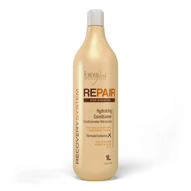 Condicionador Hidratante Force Repair Forever Liss 1 litro Produto Condicionador Hidratante Force Repair Forever Liss 1 litro