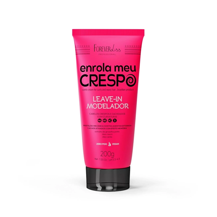 Produto Leave-in Modelador Enrola meu Crespo Forever Liss 200g