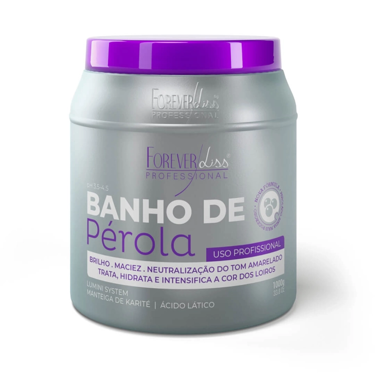 Máscara Banho de Pérola Forever Liss 1kg Produto Máscara Banho de Pérola Forever Liss 1kg