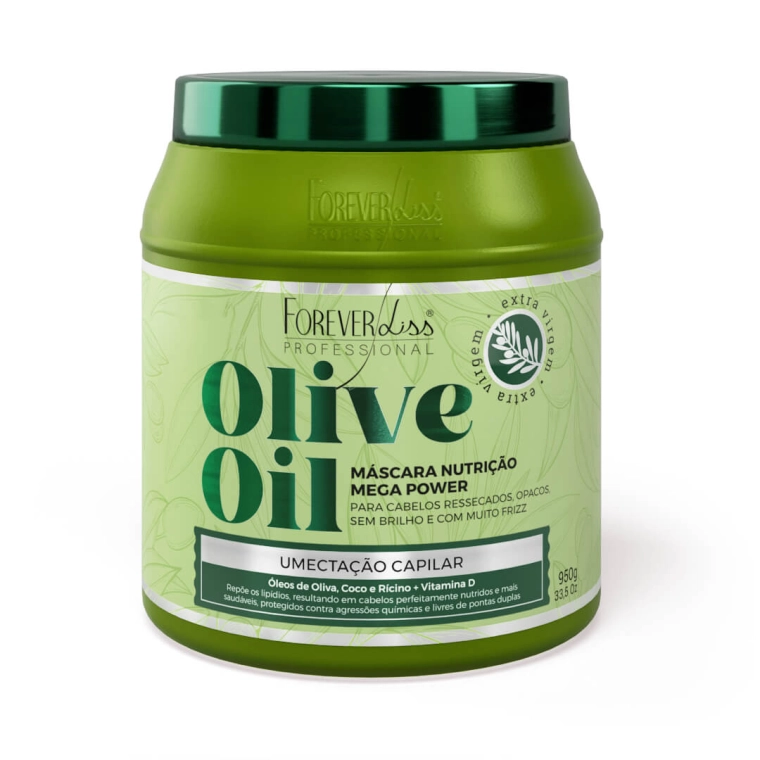 Produto Máscara de Umectação Capilar OLIVE OIL 950g Forever Liss
