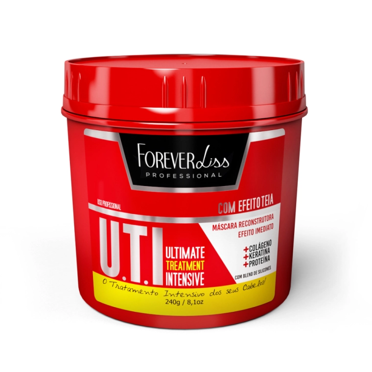 Máscara Reconstrutora UTI Forever Liss 240g Produto Máscara Reconstrutora UTI Forever Liss 240g