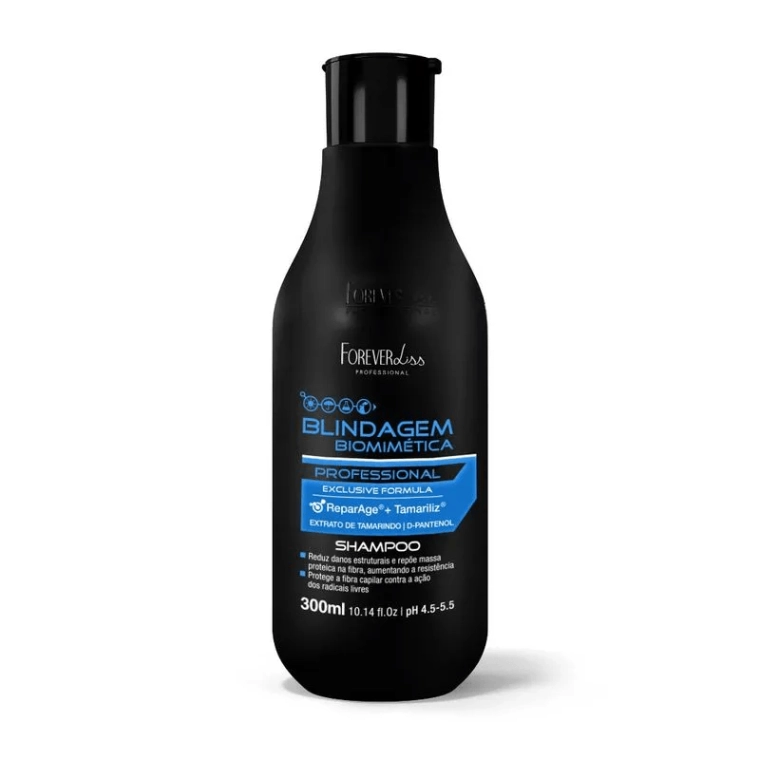 Produto Shampoo Blindagem Capilar Biomimética 300ml Forever Liss