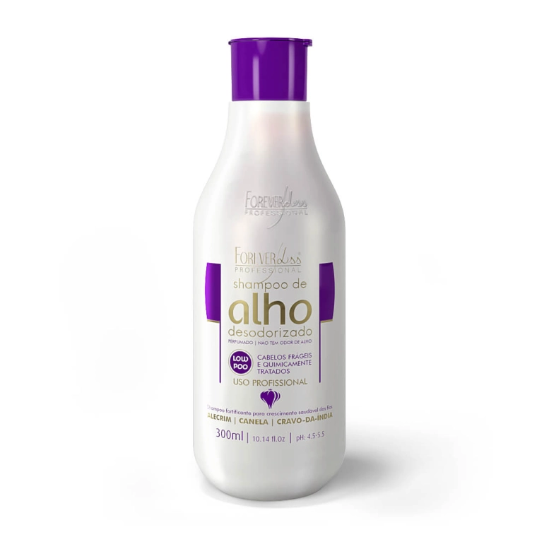 Shampoo de Alho Fortificante Forever Liss 300ml Produto Shampoo de Alho Fortificante Forever Liss 300ml