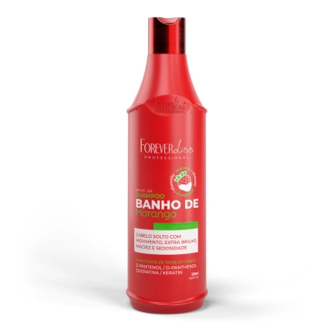 Produto - Shampoo Banho de Verniz Morango Forever Liss 500ml