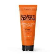 Produto Co-Wash Limpeza 2 em 1 Livre Leve e Crespo Forever Liss 250ml