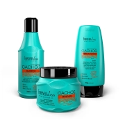 Produto Kit Cachos com Shampoo, Máscara 250g e Creme de Pentear Forever Liss