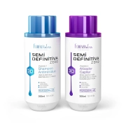Produto Kit Escova Semi Definitiva Zero 2x300ml Forever Liss